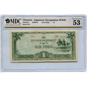 Oceania 1 Pound 1942 (ND) MDC 53