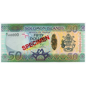 Solomon Islands 50 Dollars 2013 (ND) Specimen