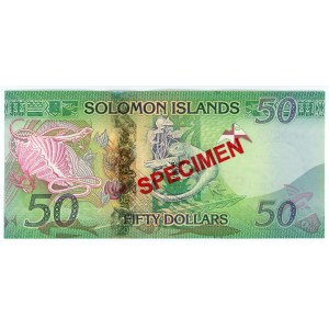 Solomon Islands 50 Dollars 2013 (ND) Specimen