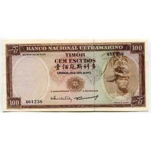 Timor 100 Escudos 1963
