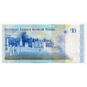 Tonga 10 Paanga 2008 (ND)