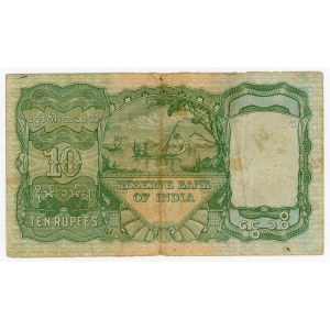 Burma 10 Rupees 1936 (ND)