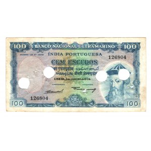 Portuguese India 100 Escudos 1959