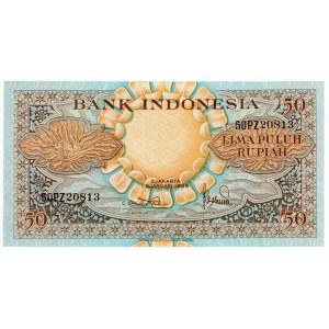 Indonesia 50 Rupiah 1959