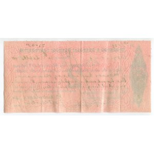 Indonesia Hongkong & Shanghai Banking Corporation Bill of Exchange for 187.1.9 Pounds 1910