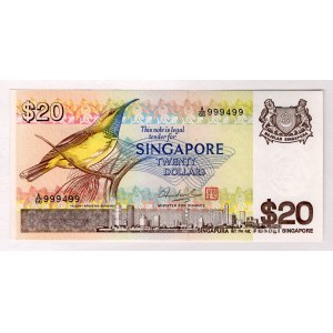 Singapore 20 Dollars 1979