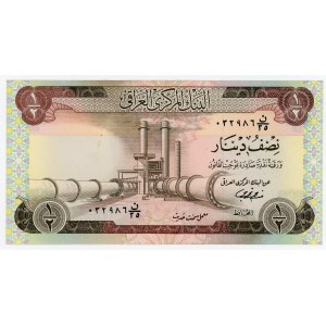 Iraq 1/2 Dinar 1973 (ND)