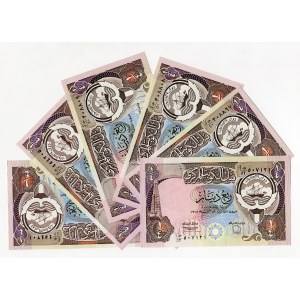 Kuwait 6 x 1/4 Dinar 1980 - 1991 (ND)