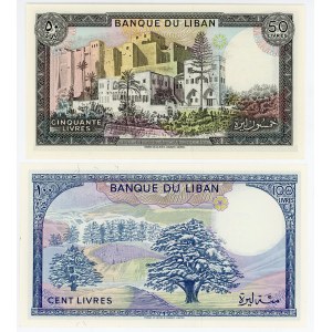 Lebanon 50 - 100 Livres 1988