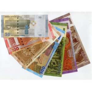 Syria Full Set of Banknotes 2009 - 2019