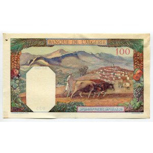 Algeria 100 Francs 1940