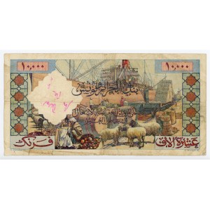 Algeria 10000 Francs 1955