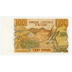 Algeria 100 Dinars 1970