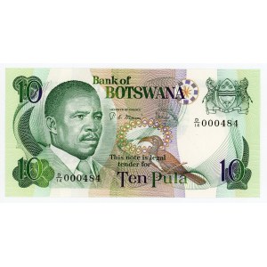 Botswana 10 Pula 1982 (ND)
