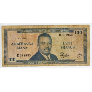 Burundi 100 Francs 1964