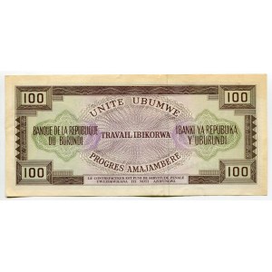 Burundi 100 Francs 1973