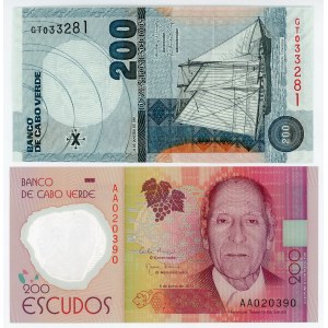 Cabo Verde 2 x 200 Escudos 2005 - 2014