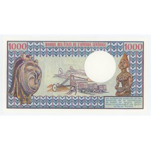 Chad 1000 Francs 1982