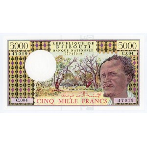 Djibouti 5000 Francs 1979 (ND)