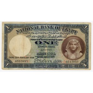 Egypt 1 Pound 1939