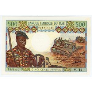 Mali 500 Francs 1973 (ND)