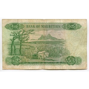 Mauritius 25 Rupees 1967 (ND)