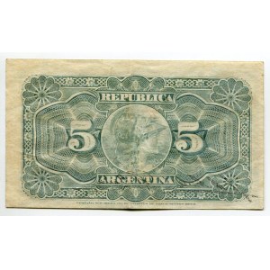 Argentina 5 Centavos 1891