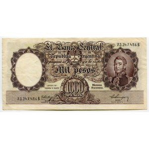Argentina 1000 Pesos 1960 - 1962 (ND)