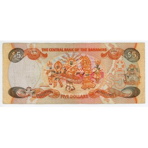 Bahamas 5 Dollars 1974 (1995)