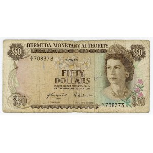 Bermuda 50 Dollars 1978