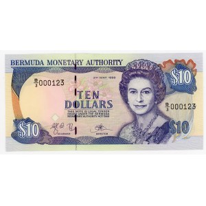 Bermuda 10 Dollars 1999
