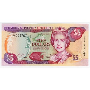 Bermuda 5 Dollars 2000