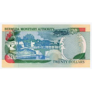 Bermuda 20 Dollars 2000