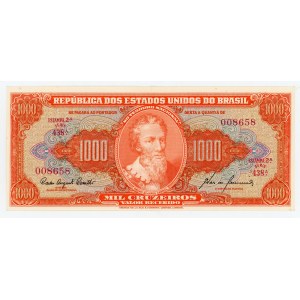 Brazil 1000 Cruzeiros 1960