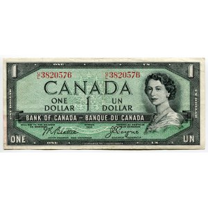 Canada 1 Dollar 1954 (1955-1961)