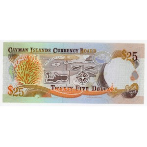 Cayman Islands 25 Dollars 1996