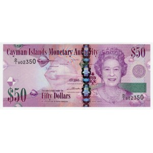 Cayman Islands 50 Dollars 2010