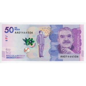 Colombia 50000 Pesos 2015