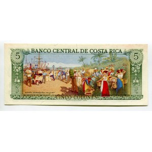 Costa Rica 5 Colones 1990