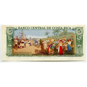 Costa Rica 5 Colones 1992