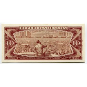 Cuba 10 Pesos 1965