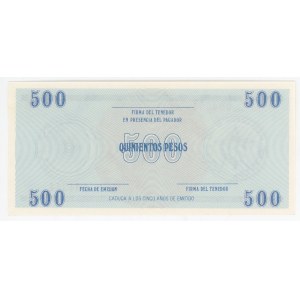 Cuba 500 Pesos 1985 (ND)