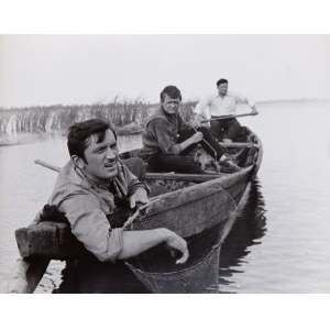 Author unknown, Polish, 2nd half of 20th century, Photos from the film Wiano dir. by Jan Lomnicki, 1963 - Marian Kociniak, Maciej Damięcki and Jan Kociniak