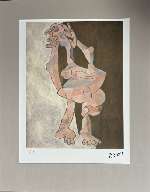Pablo Picasso ( 1881 - 1973 ), Litografia1995 r