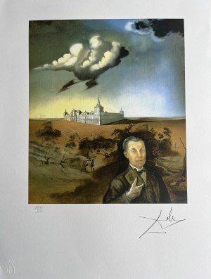 Salvador Dali ( 1904 - 1989 ), Portret Ambasadora Cardenasa