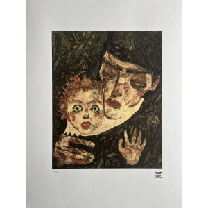 Egon Schiele ( 1890 - 1918 ), Mutter und Kind II