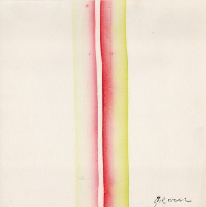 Stefan Gierowski, Composition, 1975.