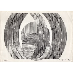 Marian Bogusz, Geometrische Komposition, 1975.