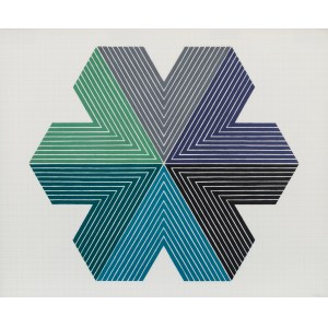 Frank Stella (1936 Malden, Massachusetts)