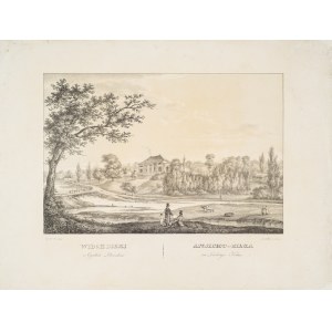 Antoni Lange (1774-1842), Ansicht von Bilka im Bezirk Lemberg, 1823